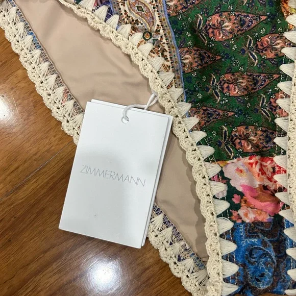 Zimmerman devi crochet edge bikini BOTTOM ONLY US 6 - Picture 3 of 5